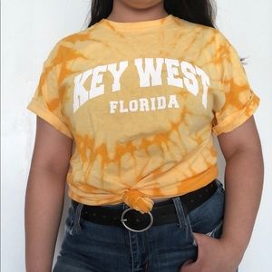 Yellow Tie Dye Shirt